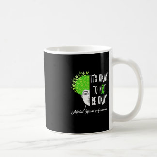 Caneca De Café Tudo Bem Não Estar Bem Borboleta Saúde Mental A