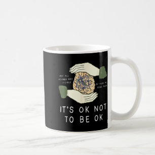 Caneca De Café Tudo Bem Não Estar Bem Conscientização Prevenção S