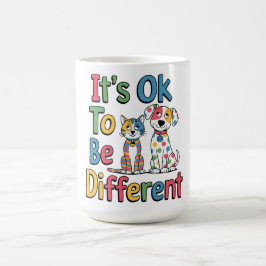 Caneca De Café Tudo bem ser diferente