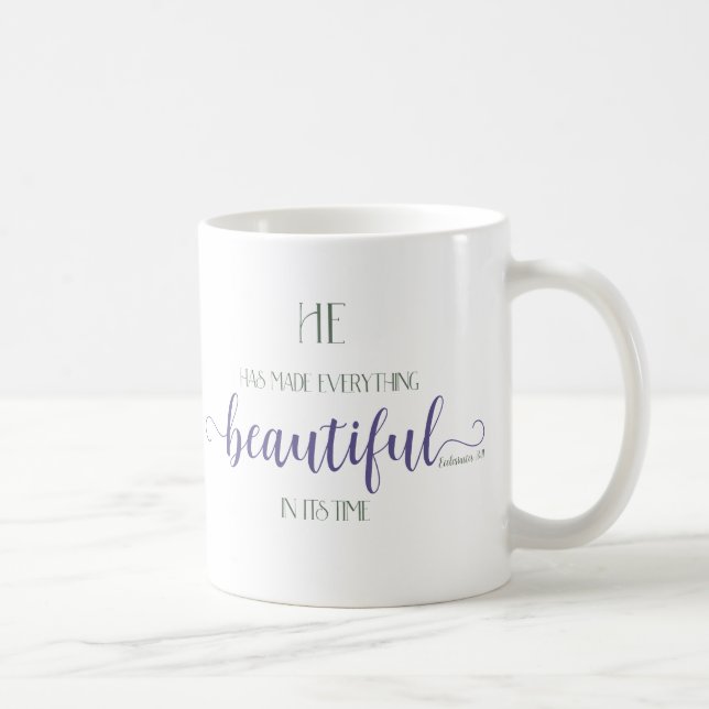 Caneca De Café Tudo Bonito - Ceca 3:11 (Direita)
