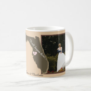 Caneca De Café Tudo Começou Aqui, Flórida, Casal Fotográfico