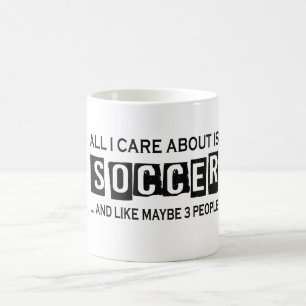 Caneca De Café Tudo cuidado de I é aproximadamente futebol
