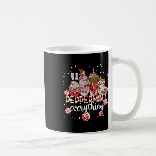 Caneca De Café Tudo de Natal Peppermint Café Chocolate M (Direita)