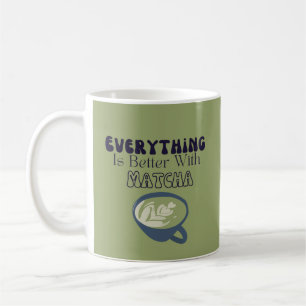 Caneca De Café Tudo é Matcha