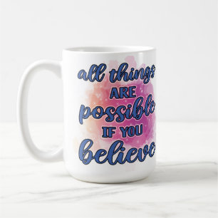 Caneca De Café Tudo é possível