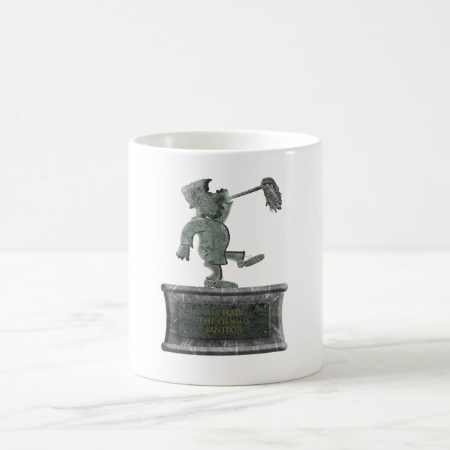 Caneca De Café Tudo em louvor ao gênio contínuo (Centro)