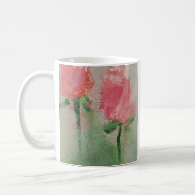 Caneca De Café Tudo está chegando Rosas (Esquerda)