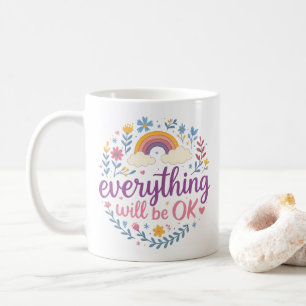 Caneca De Café Tudo ficará bem