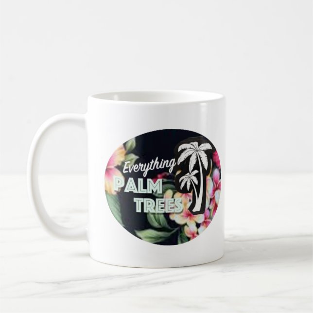 Caneca De Café Tudo Mug Palm Tree (Esquerda)