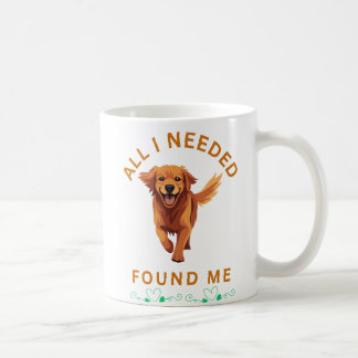 Caneca De Café Tudo o que eu precisava, me encontrou