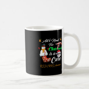 Caneca De Café Tudo o que preciso para o Natal é um Cure RSD CRPS
