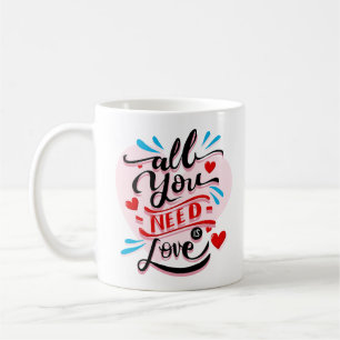 Caneca De Café tudo o que você precisa é amor