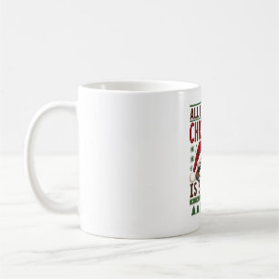 Caneca De Café Tudo Que Eu Quero Para O Natal É Sono - Natal Dive