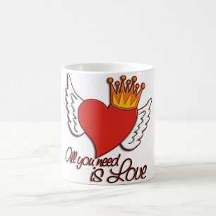 Caneca De Café Tudo Que Você Precisa É De Amor
