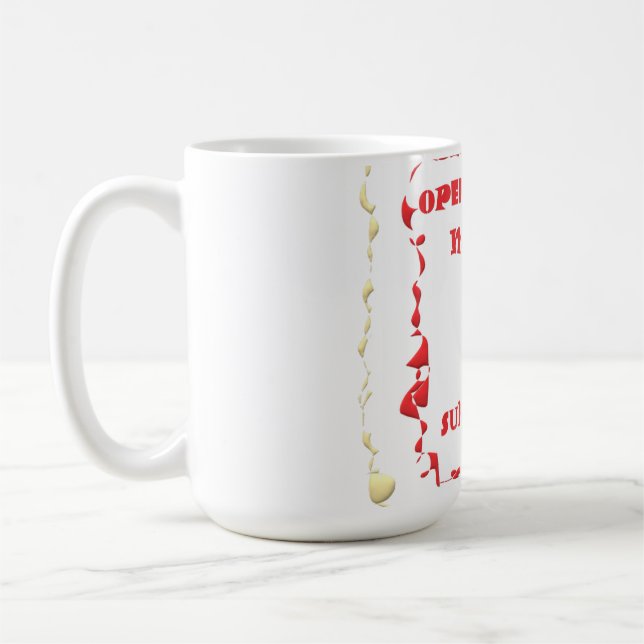 CANECA DE CAFÉ TUDO SOBRE A SAÚDE DO ESPÍRITO (Esquerda)