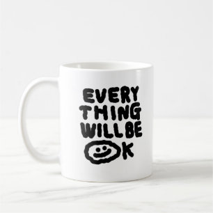 Caneca De Café Tudo Vai Ficar Bem