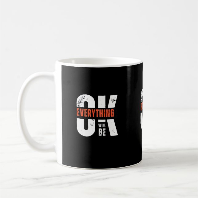 Caneca De Café Tudo Vai Ficar Bem (Esquerda)