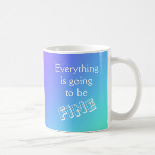 Caneca De Café Tudo vai ficar bem