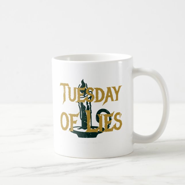 Caneca De Café Tuesday of Lies (Direita)
