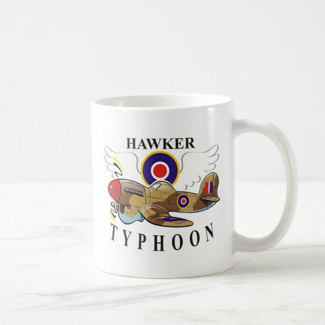 Caneca De Café tufão de hawker (Direita)
