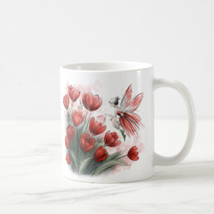 Caneca De Café Tulip Fairy
