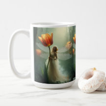 Tulip Fairy Fantasy Mug
