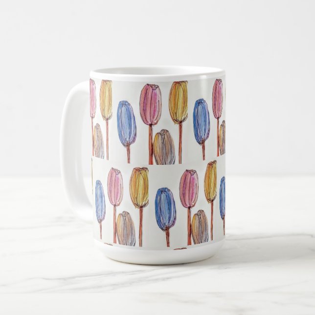 Caneca De Café Tulip Mug (Frente Esquerda)