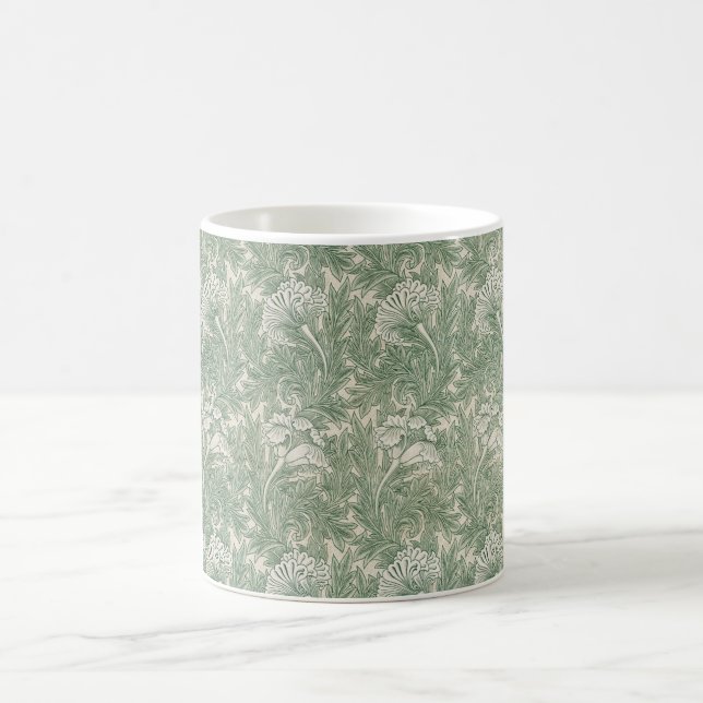 Caneca De Café Tulip Pattern (por William Morris) (Centro)