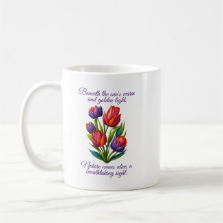Caneca De Café Tulip with Poem - Mug