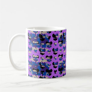 Caneca De Café Tulipa de Chama Celestial Contida