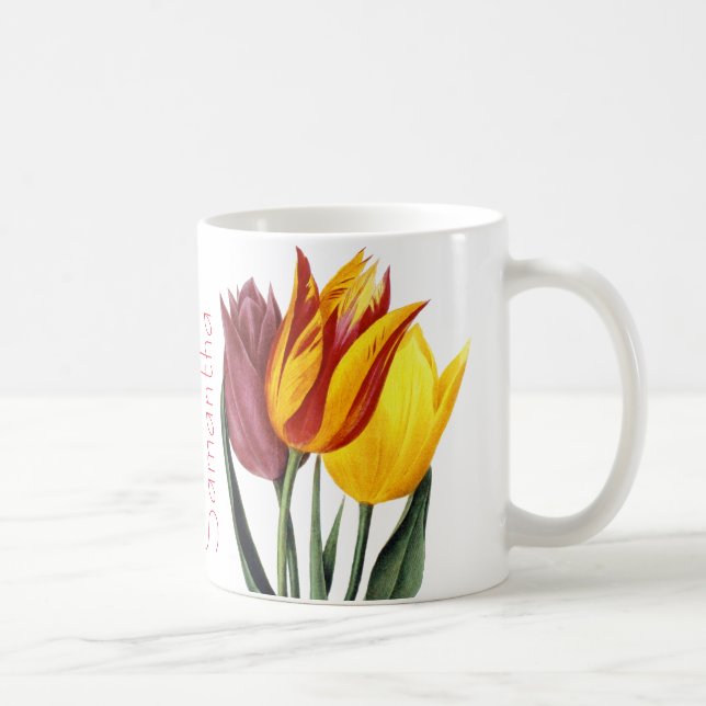 Caneca De Café Tulipa (Tulipa Gesneriana) (Direita)