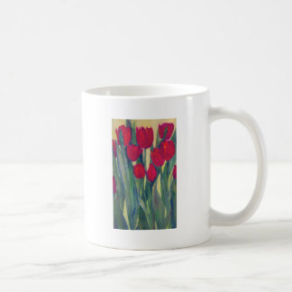 Caneca De Café tulipa vermelha