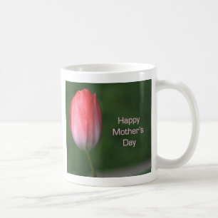 Caneca De Café tulipa vermelha, feliz dia das mães