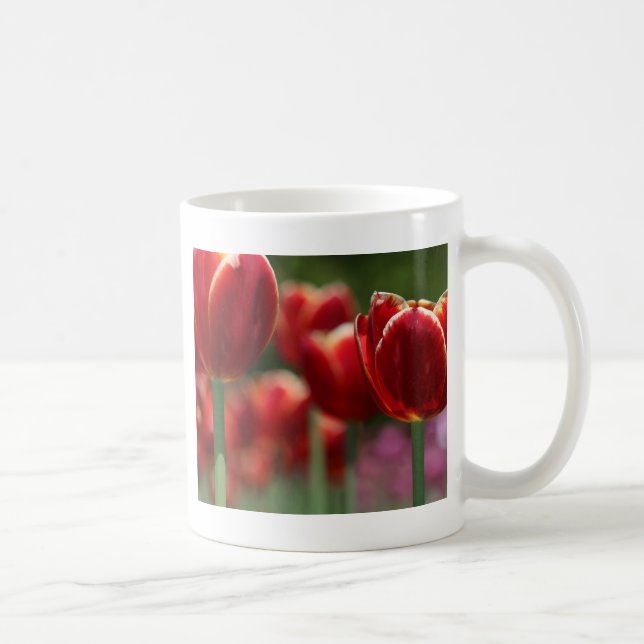 Caneca De Café Tulipas (Direita)
