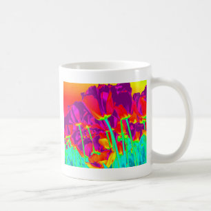 Caneca De Café Tulipas