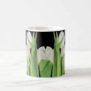 Caneca De Café Tulipas brancas