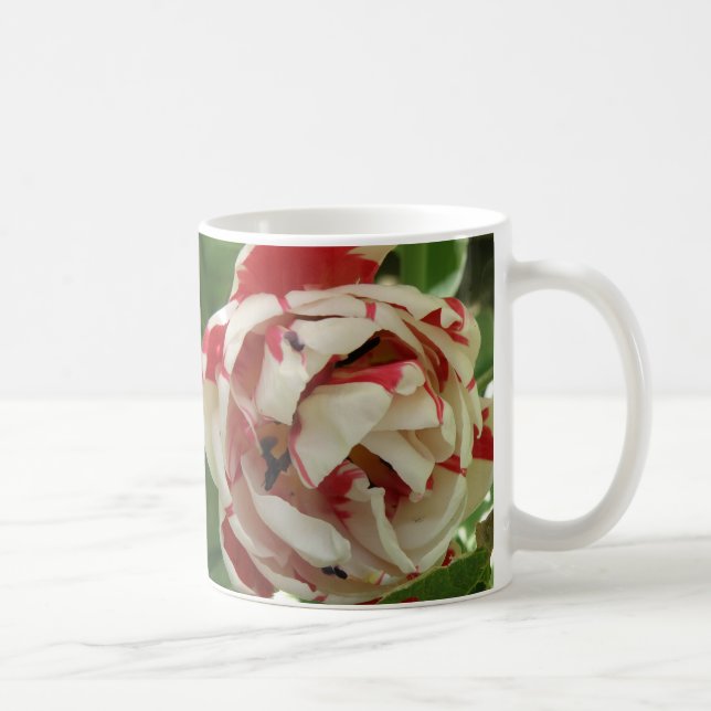 Caneca De Café Tulipas brancas e rosa (Direita)