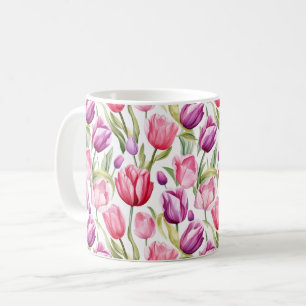 Caneca De Café Tulipas Café Mug
