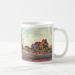 Caneca De Café Tulipas de Holland por Claude Monet