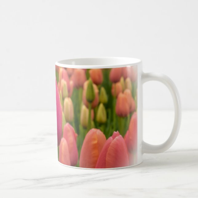 Caneca De Café Tulips 11 oz ou 15 oz (Direita)