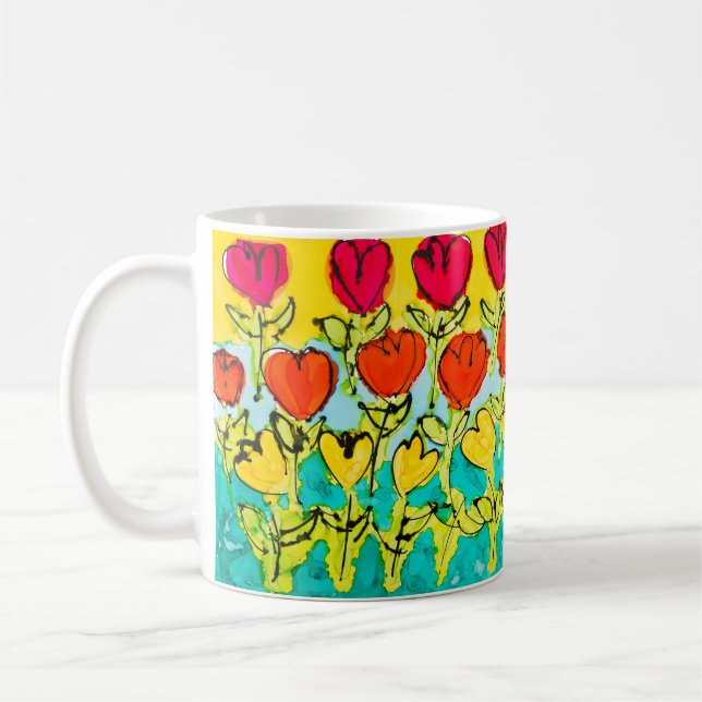 Caneca De Café Tulips Lovitude Mug (Esquerda)