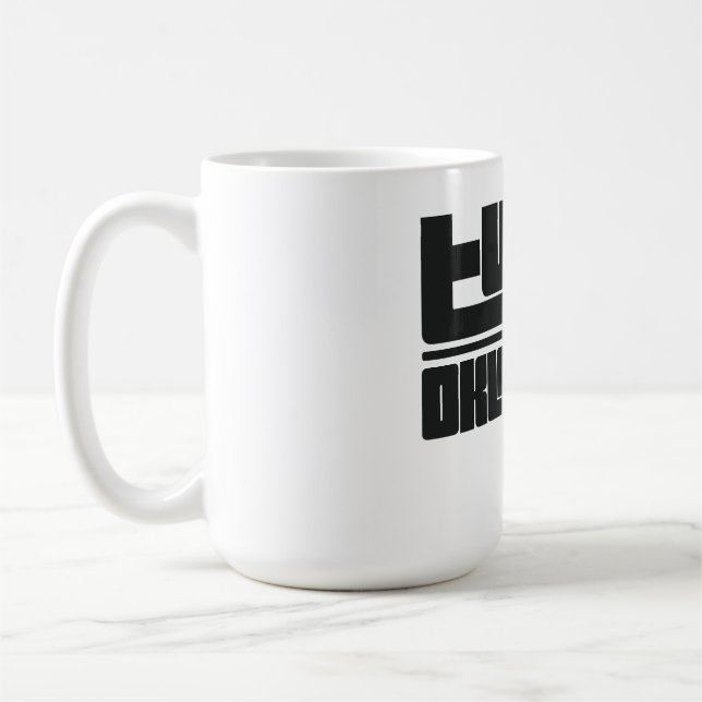 Caneca De Café Tulsa - Oklahoma (Esquerda)