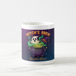 Caneca De Café Tumba de café da bruxa personalizada