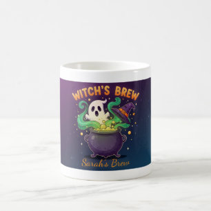 Caneca De Café Tumba de café da bruxa personalizada