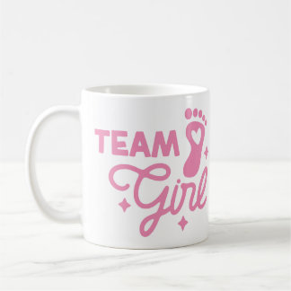 Caneca De Café Tumg da New Baby Girl Team