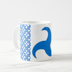 Caneca De Café Tumg de café crachá da população de Trimaris