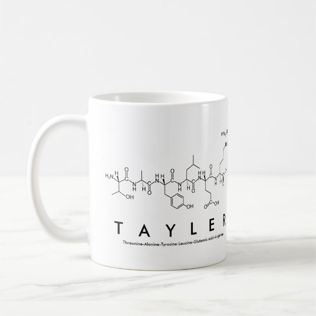 Caneca De Café Tumg do peptídeo Tayler (Esquerda)