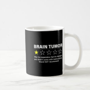 Caneca De Café Tumor Cerebral Não Recomenda Conscientização sobre