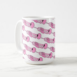 Caneca De Café Tumpet Mug Rosa
