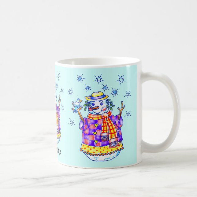 Caneca De Café Tumulgas do Twinkle Snowman (Direita)